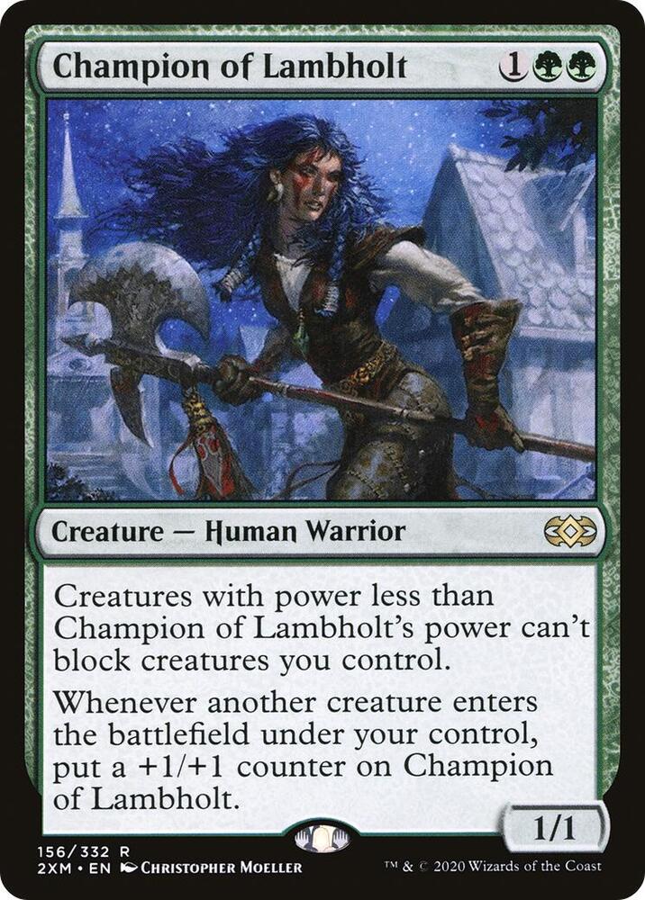 Champion of Lambholt 156/332 (Double Masters)  | Good Games Modbury