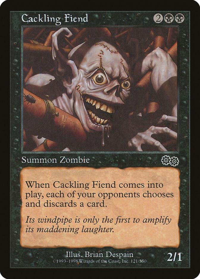 Cackling Fiend 121/350 (Urza's Saga)  | Good Games Modbury