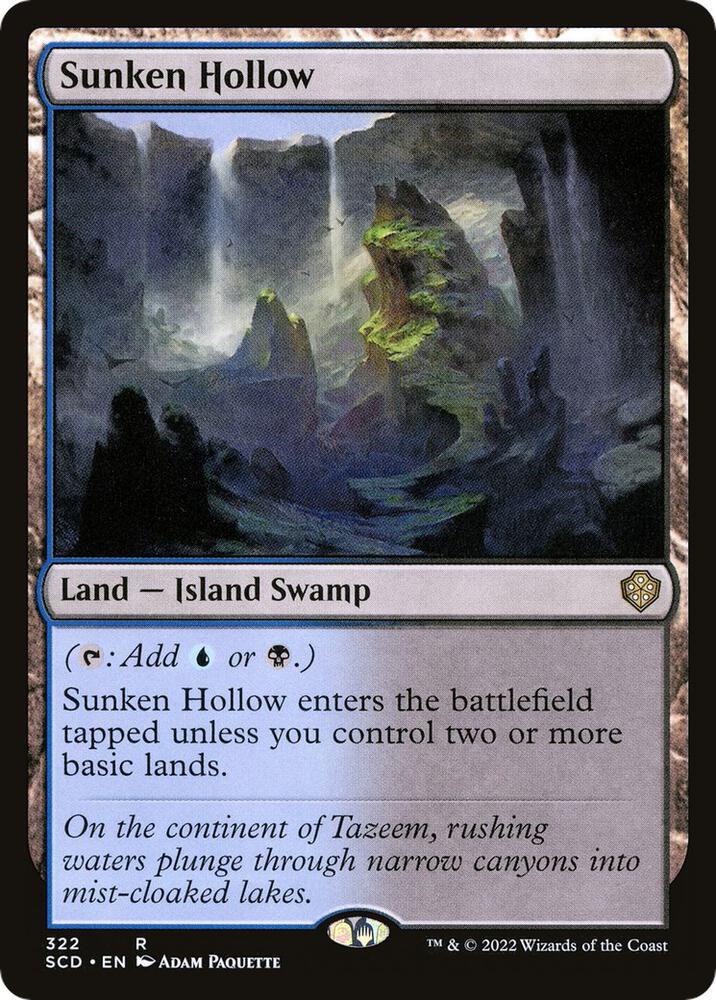 Sunken Hollow 322/352 (Starter Commander Decks)  | Good Games Modbury