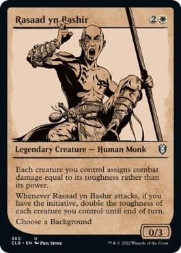 Rasaad yn Bashir Showcase 380/361 (Commander Legends: Battle for Baldur's Gate)  | Good Games Modbury