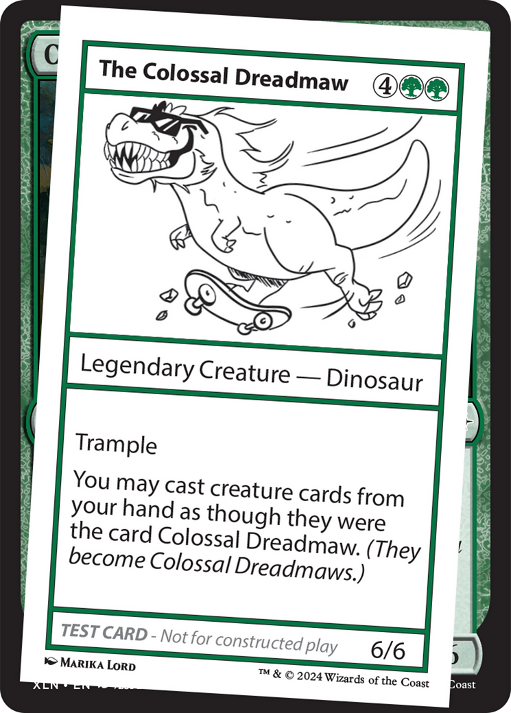 The Colossal Dreadmaw [Mystery Booster 2 Playtest Cards] | Good Games Modbury