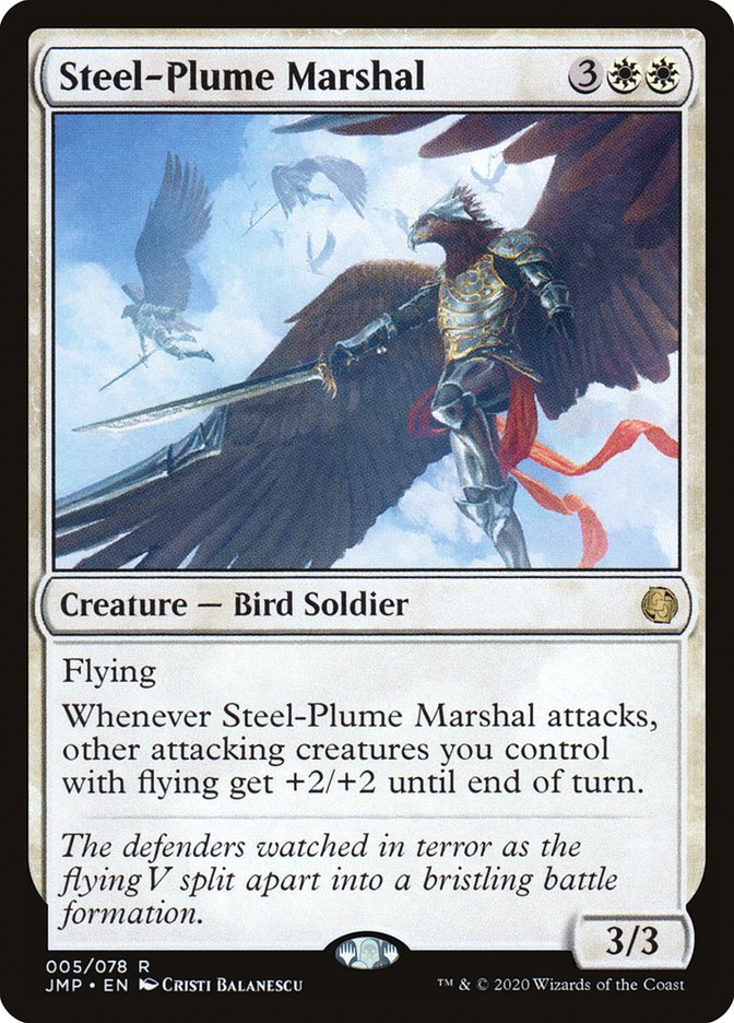 Steel-Plume Marshal 5/495 (Jumpstart)  | Good Games Modbury
