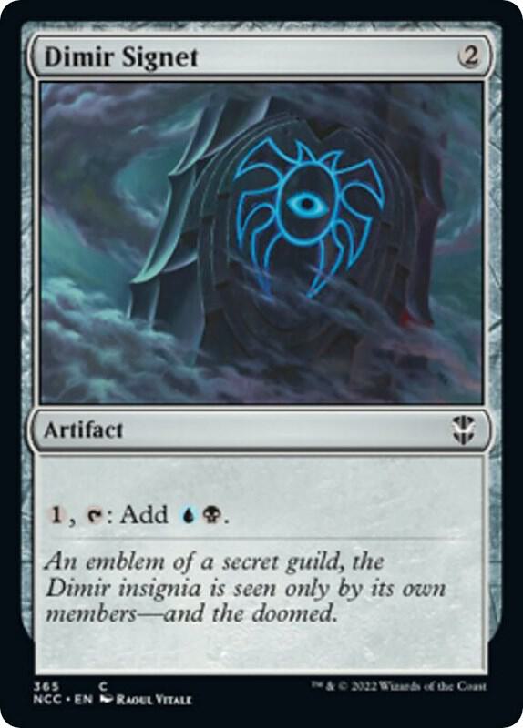 Dimir Signet 365 (Commander: Streets of New Capenna)  | Good Games Modbury