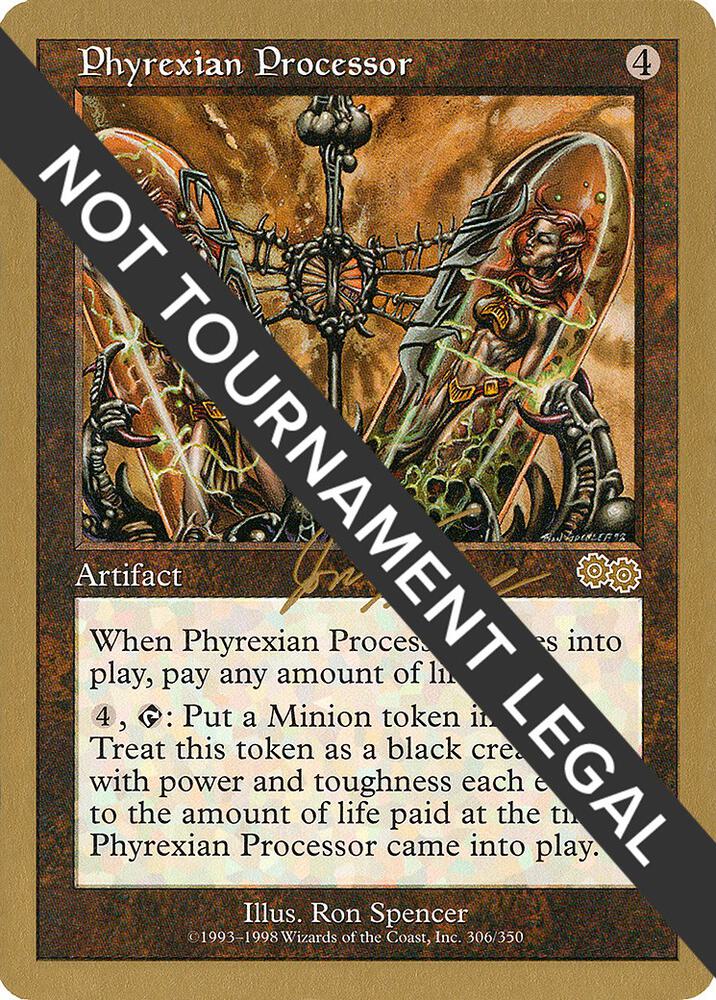 Phyrexian Processor 2000 Jon Finkel USG jf306b/117 (World Championship Decks)  | Good Games Modbury