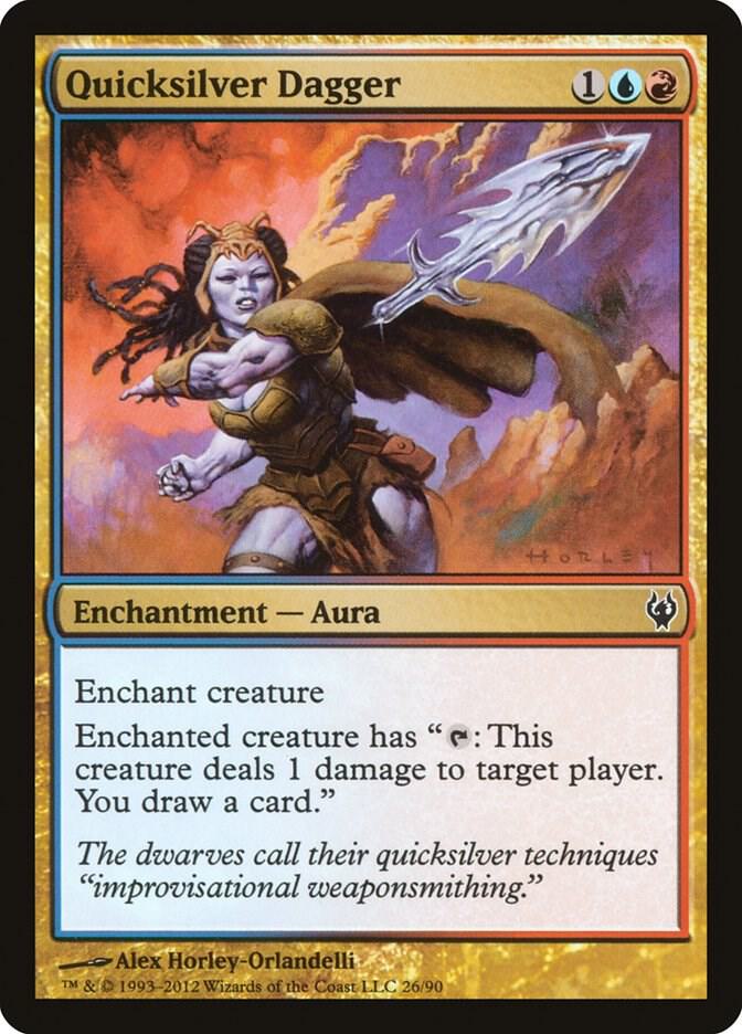 Quicksilver Dagger 26/90 (Duel Decks: Izzet vs. Golgari)  | Good Games Modbury