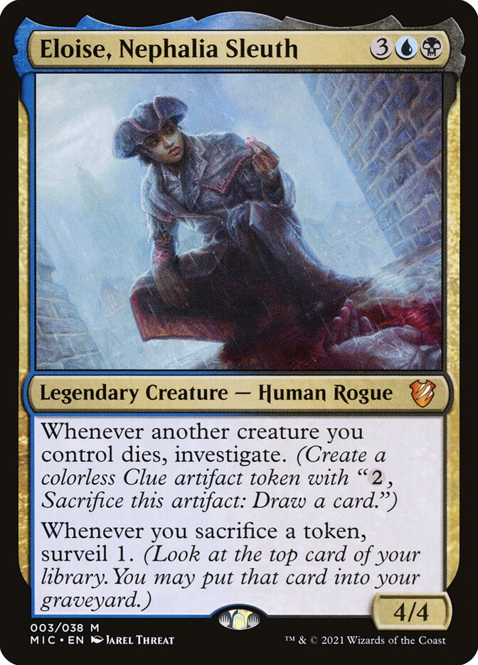 Eloise, Nephalia Sleuth 3 (Commander: Innistrad: Midnight Hunt)  - Foil | Good Games Modbury