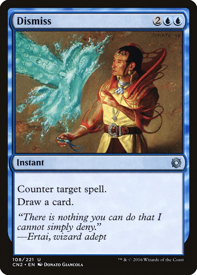 Dismiss 108/221 (Conspiracy: Take the Crown)  - Foil | Good Games Modbury