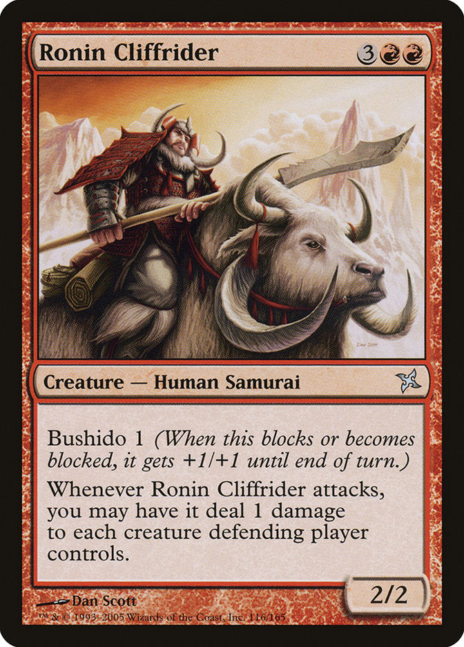 Ronin Cliffrider 116/165 (Betrayers of Kamigawa)  | Good Games Modbury