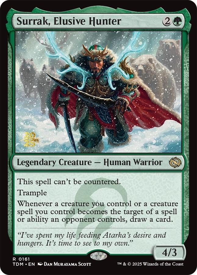 Surrak Elusive Hunter 161s/166 (Prerelease Cards)  - Foil | Good Games Modbury