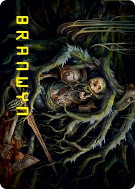 Retrieve Art Card Gold Stamped Signature 53 (Art Series: Innistrad: Crimson Vow)  | Good Games Modbury