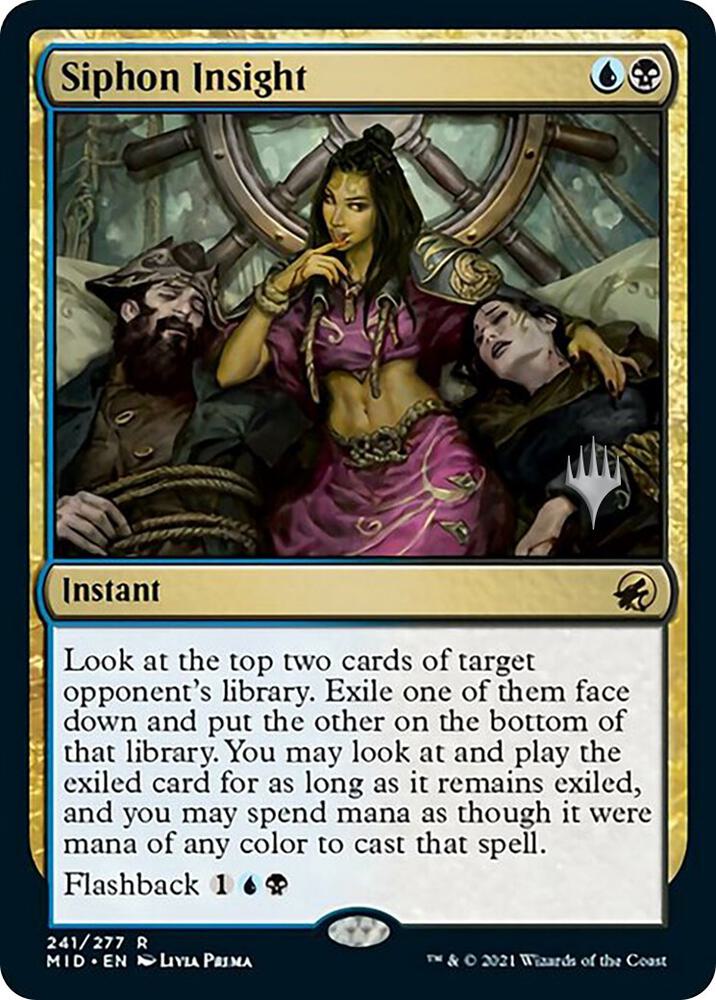 Siphon Insight 241 (Promo Pack: Innistrad: Midnight Hunt)  | Good Games Modbury