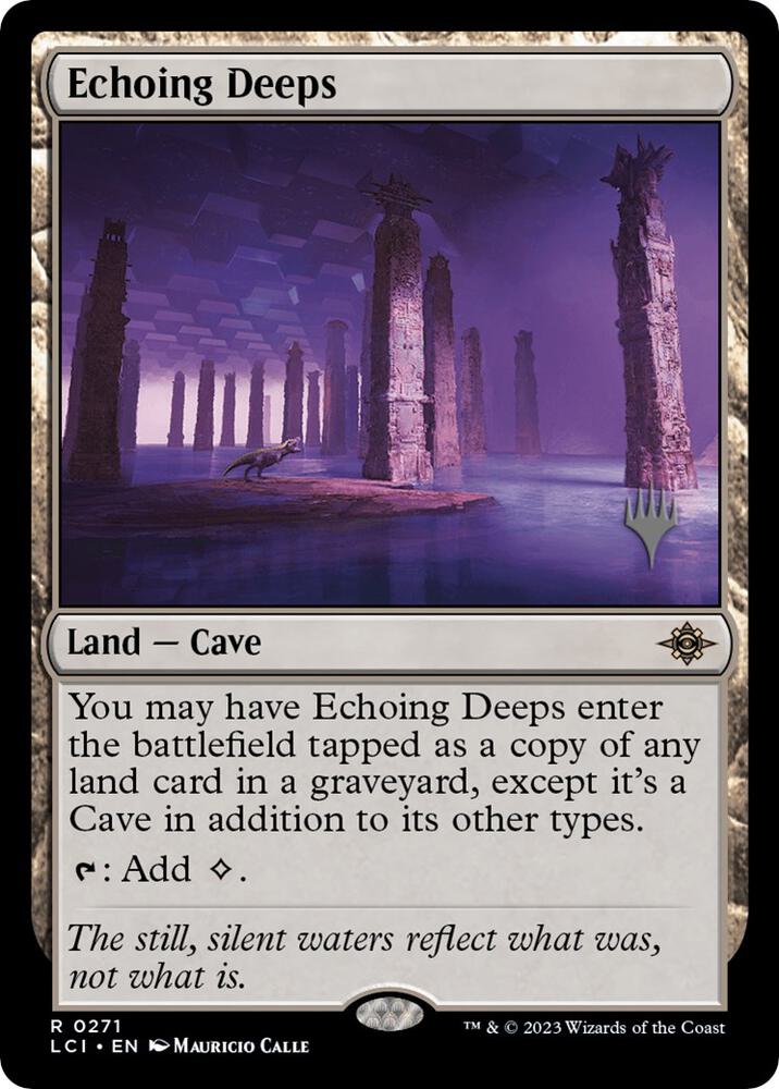 Echoing Deeps 271p/138 (Promo Pack: The Lost Caverns of Ixalan)  | Good Games Modbury