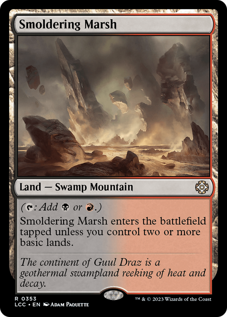 Smoldering Marsh [The Lost Caverns of Ixalan Commander] | Good Games Modbury