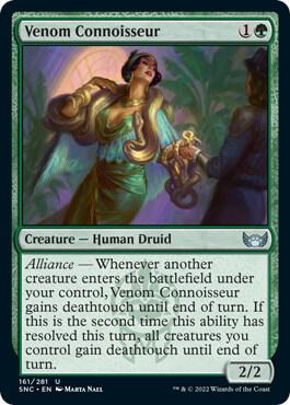 Venom Connoisseur 161/281 (Streets of New Capenna)  - Foil | Good Games Modbury