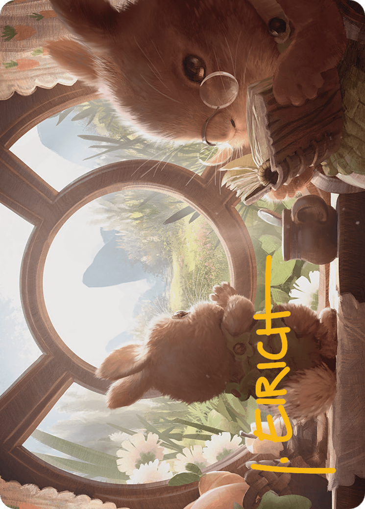 Farseek Art Card (Gold-Stamped Signature) [Bloomburrow Art Series] | Good Games Modbury