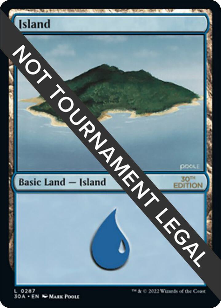 Island 287 287/594 (30th Anniversary Edition)  | Good Games Modbury