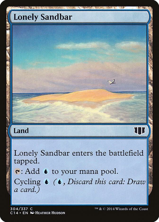 Lonely Sandbar 304/337 (Commander 2014)  | Good Games Modbury