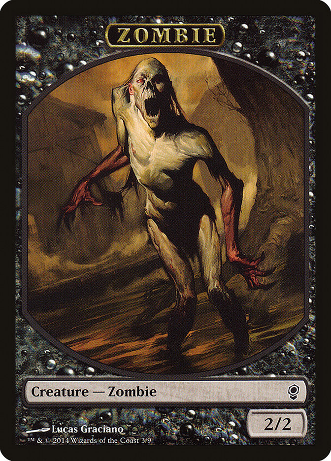 Zombie Token [Conspiracy Tokens] | Good Games Modbury