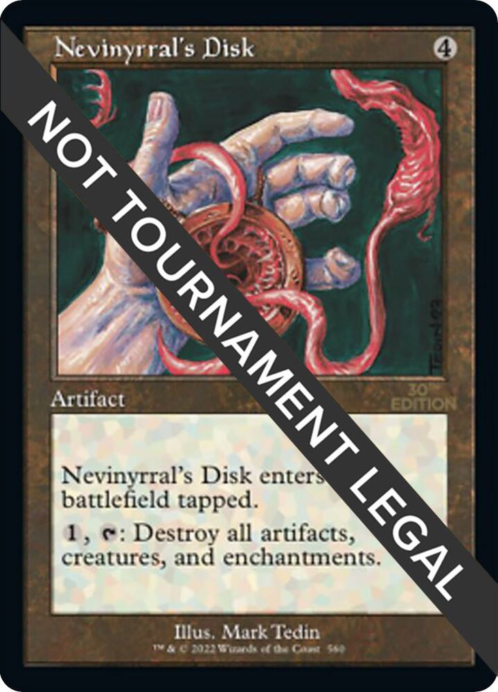 Nevinyrrals Disk Retro Frame 560/594 (30th Anniversary Edition)  | Good Games Modbury