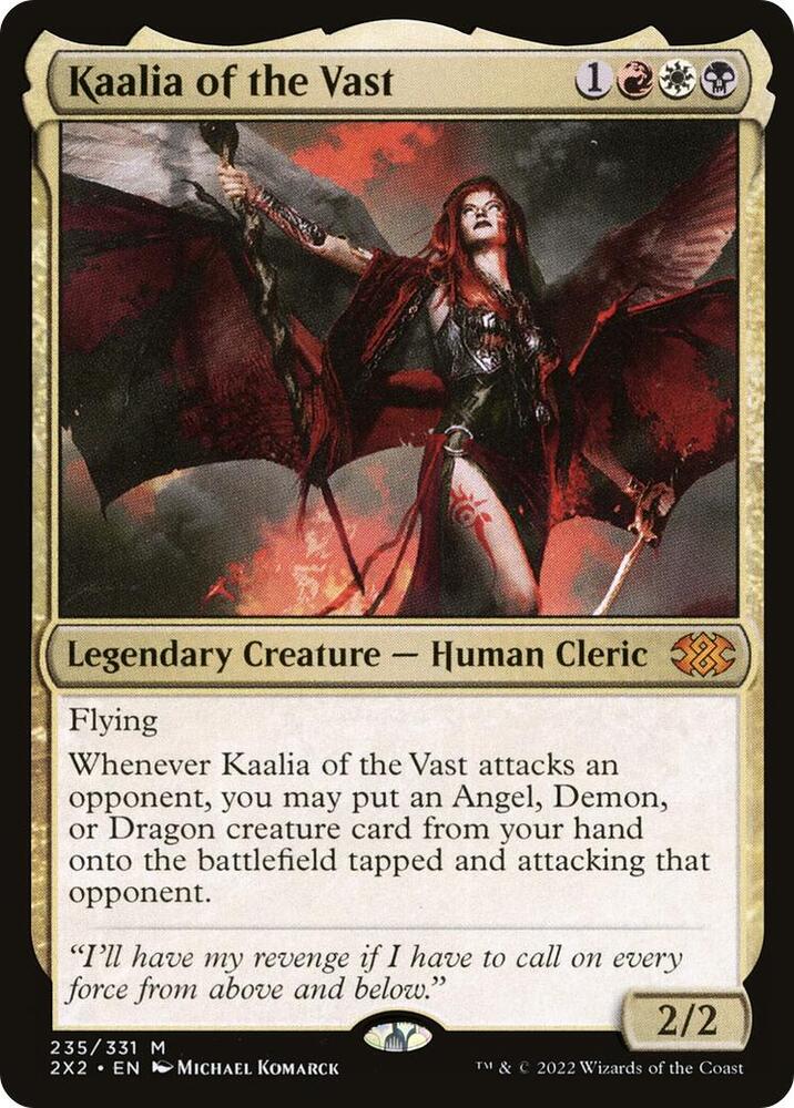 Kaalia of the Vast 235 (Double Masters 2022)  - Foil | Good Games Modbury