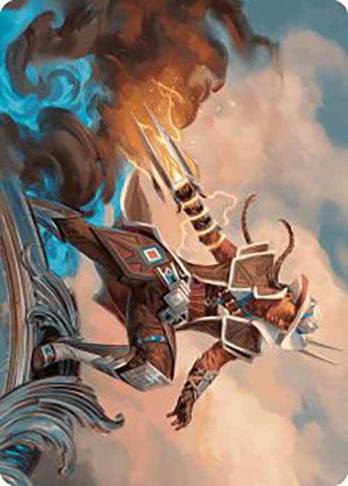 Annie Flash the Veteran Art Card 17 (Art Series: Outlaws of Thunder Junction)  | Good Games Modbury