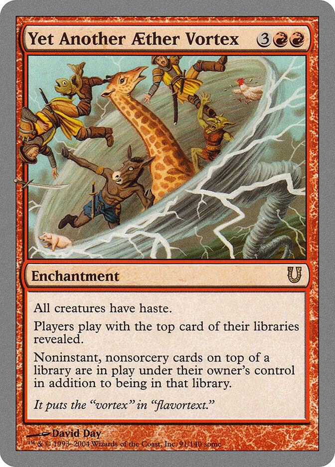 Yet Another Aether Vortex 91/140 (Unhinged)  - Foil | Good Games Modbury