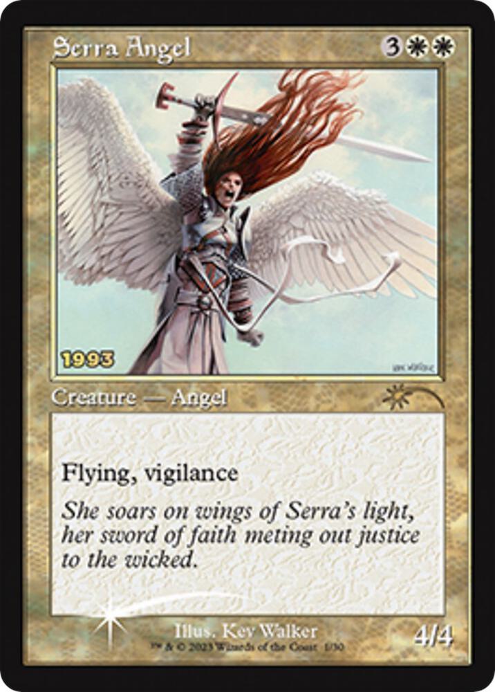 Serra Angel 1/30 (30th Anniversary Promos)  - Foil | Good Games Modbury