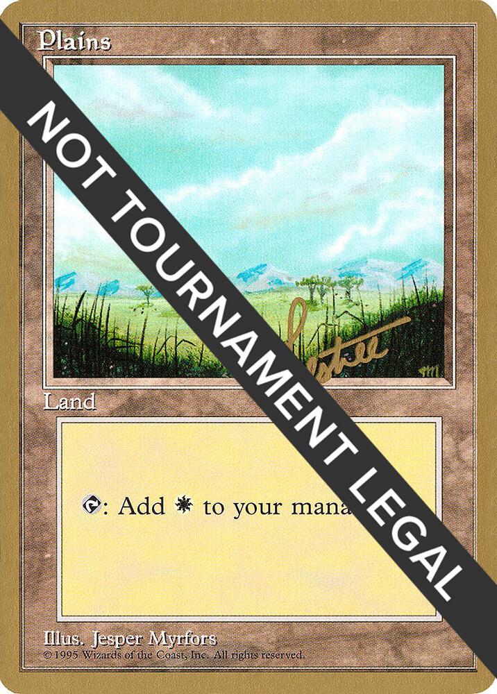 Plains B 1996 Bertrand Lestree 4ED bl365/308 (World Championship Decks)  | Good Games Modbury