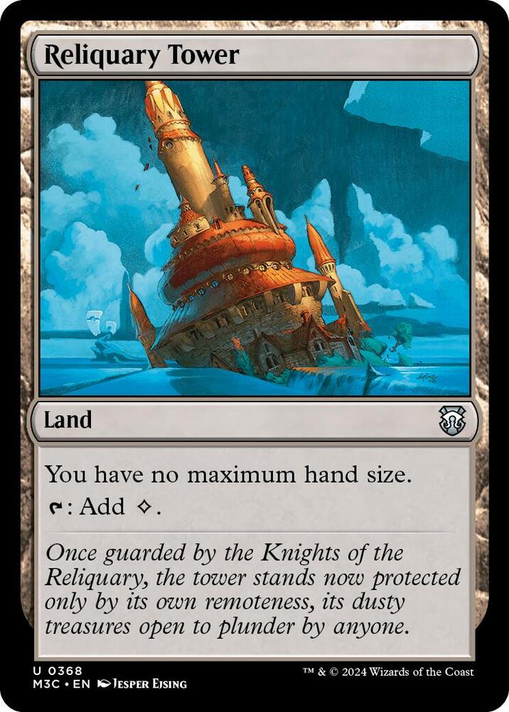 Reliquary Tower 368/411 (Commander: Modern Horizons 3)  - Ripple Foil | Good Games Modbury