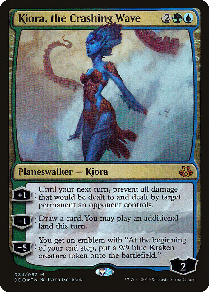 Kiora, the Crashing Wave 34/67 (Duel Decks: Elspeth vs. Kiora)  - Foil | Good Games Modbury