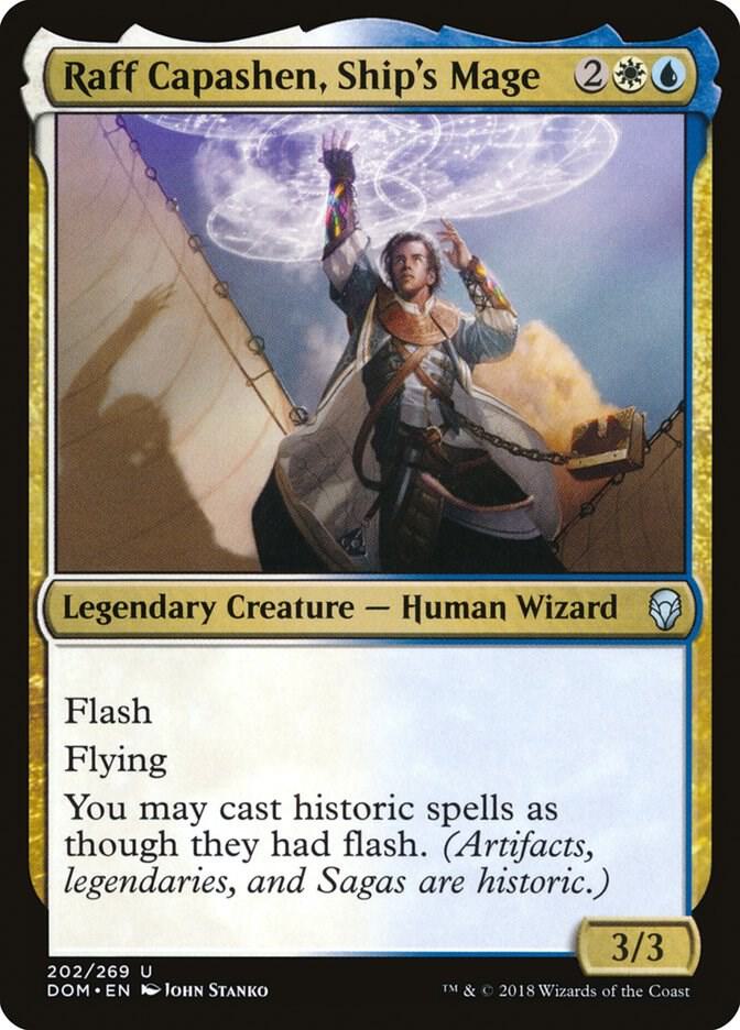 Raff Capashen, Ship's Mage 202/269 (Dominaria)  | Good Games Modbury