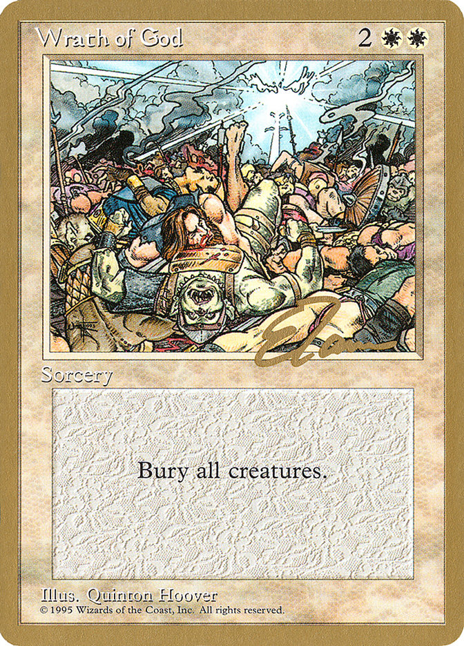 Wrath of God (Eric Tam) [Pro Tour Collector Set] | Good Games Modbury
