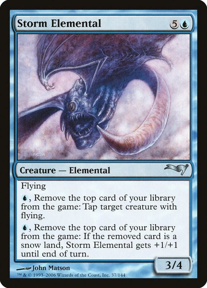 Storm Elemental 37/62 (Coldsnap Theme Deck Reprints)  | Good Games Modbury