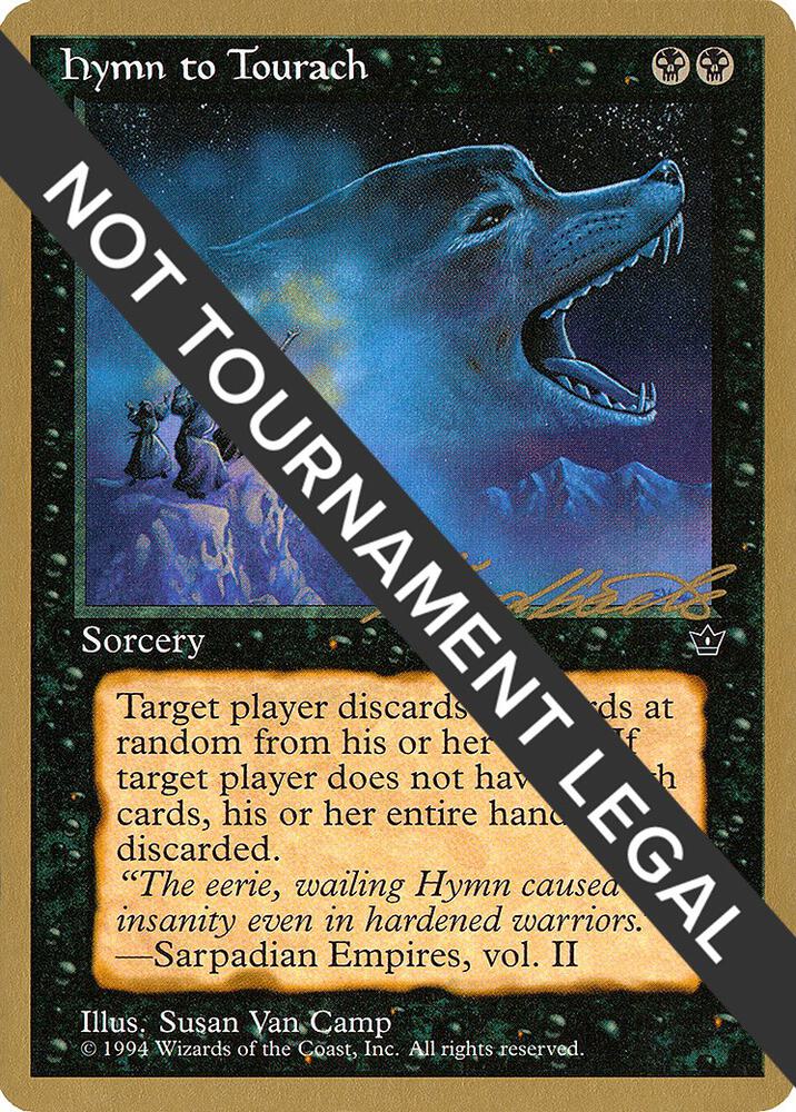 Hymn to Tourach Wolf 1996 Leon Lindback FEM ll38a/308 (World Championship Decks)  | Good Games Modbury