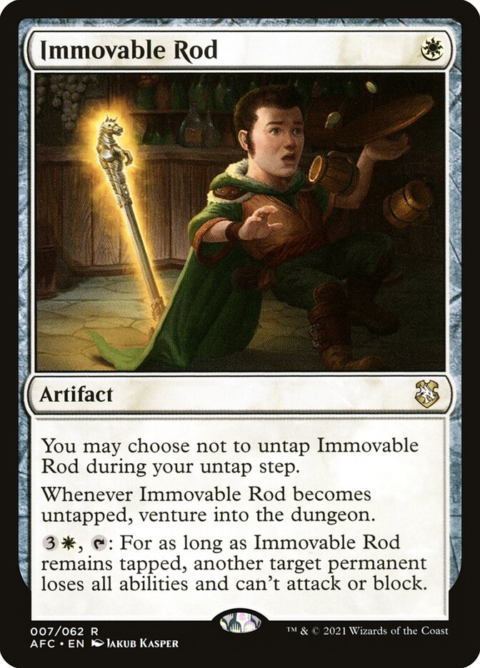 Immovable Rod 7/62 (Commander: Adventures in the Forgotten Realms)  | Good Games Modbury