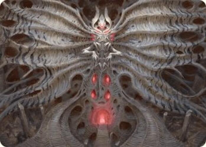 Valgavoth Terror Eater Art Card 10 (Art Series: Duskmourn: House of Horror)  | Good Games Modbury
