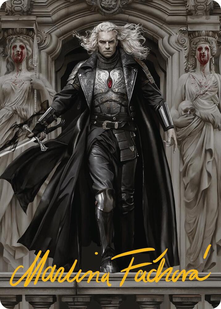 Sorin Imperious Bloodlord Art Card Gold Stamped Signature 18 (Art Series: Innistrad Remastered)  | Good Games Modbury