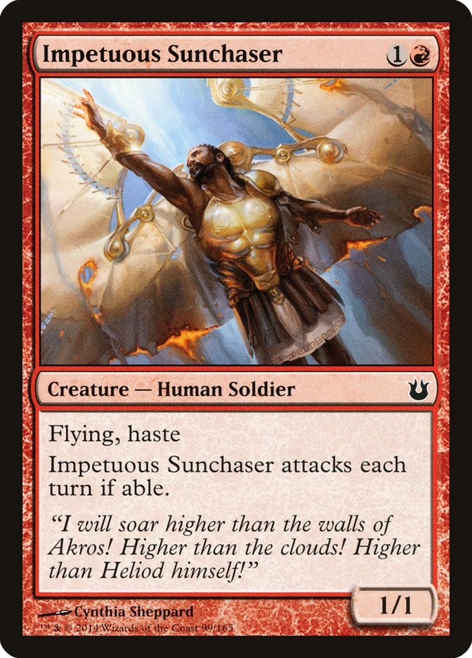 Impetuous Sunchaser 99/165 (Born of the Gods)  | Good Games Modbury
