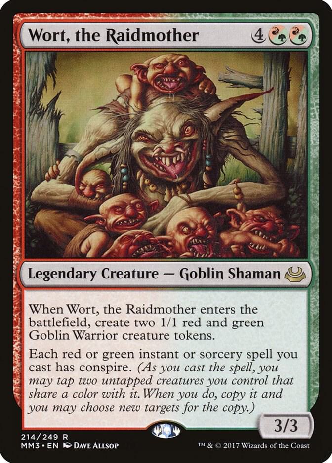 Wort, the Raidmother 214/249 (Modern Masters 2017)  - Foil | Good Games Modbury