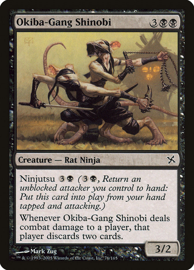 Okiba-Gang Shinobi [Betrayers of Kamigawa] | Good Games Modbury