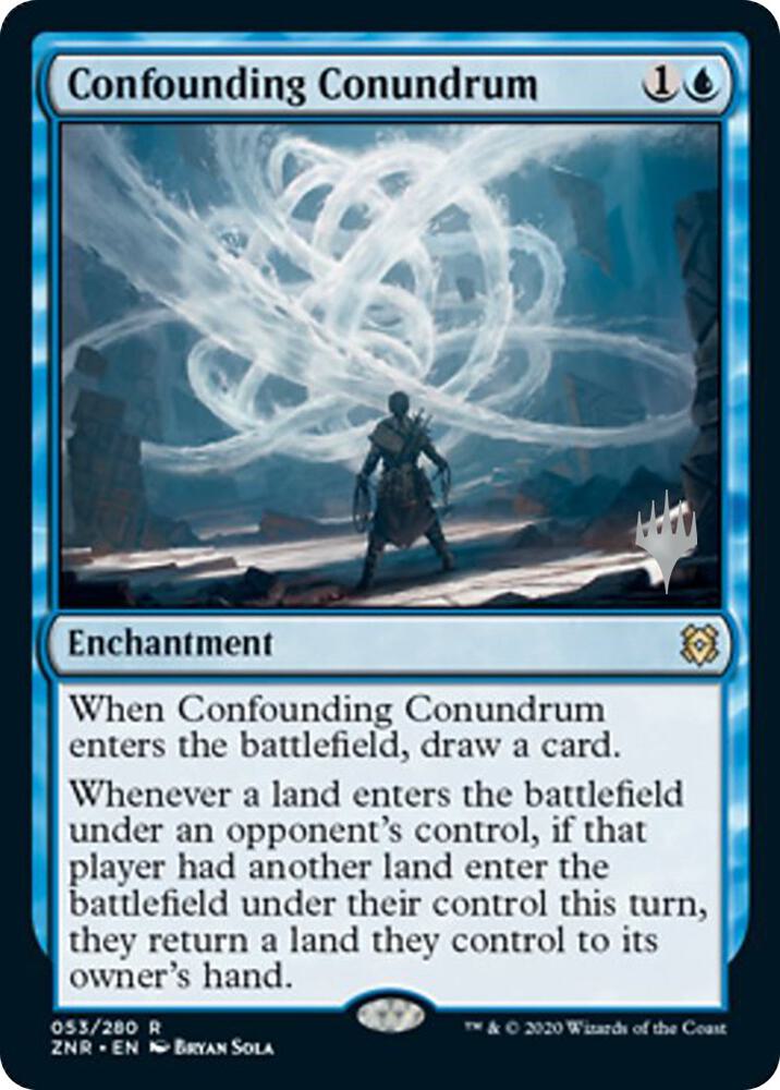 Confounding Conundrum 53p/169 (Promo Pack: Zendikar Rising)  - Foil | Good Games Modbury