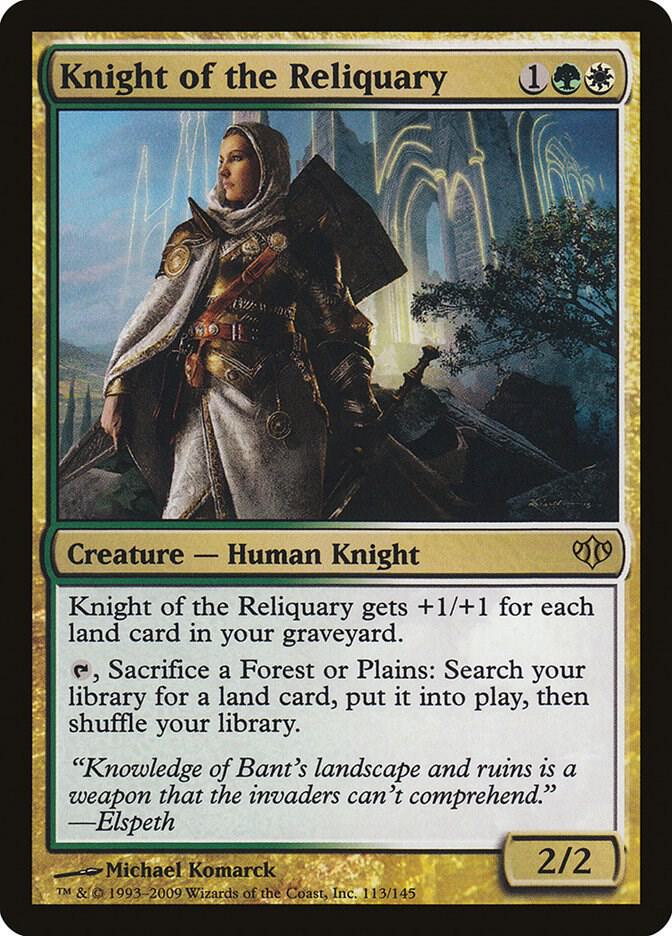Knight of the Reliquary 113/145 (Conflux)  - Foil | Good Games Modbury