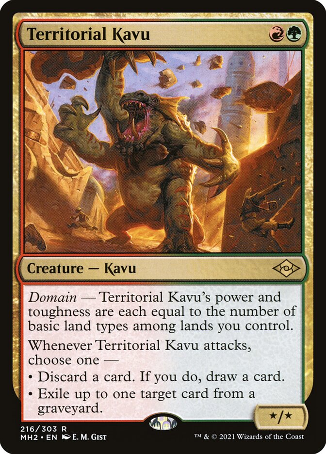 Territorial Kavu 216/303 (Modern Horizons 2)  | Good Games Modbury