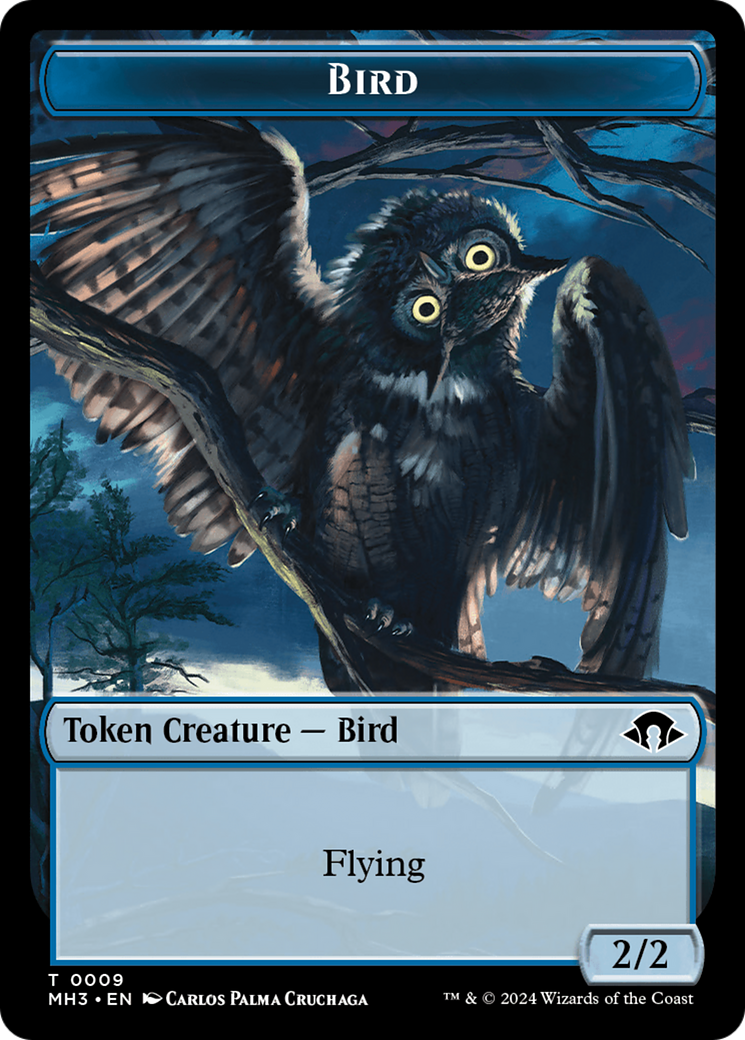 Servo // Bird Double-Sided Token [Modern Horizons 3 Tokens] | Good Games Modbury