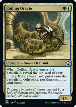 Coiling Oracle 147/50 (Commander: Dominaria United)  | Good Games Modbury