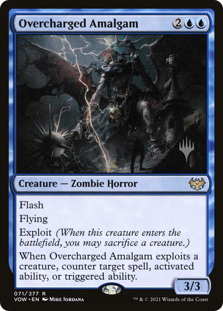 Overcharged Amalgam 71 (Promo Pack: Dominaria United)  - Foil | Good Games Modbury