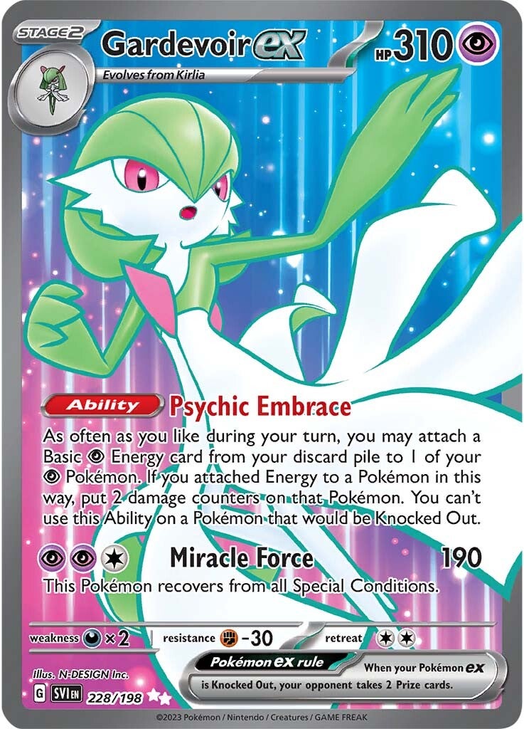 Gardevoir ex (228/198) [Scarlet & Violet: Base Set] | Good Games Modbury