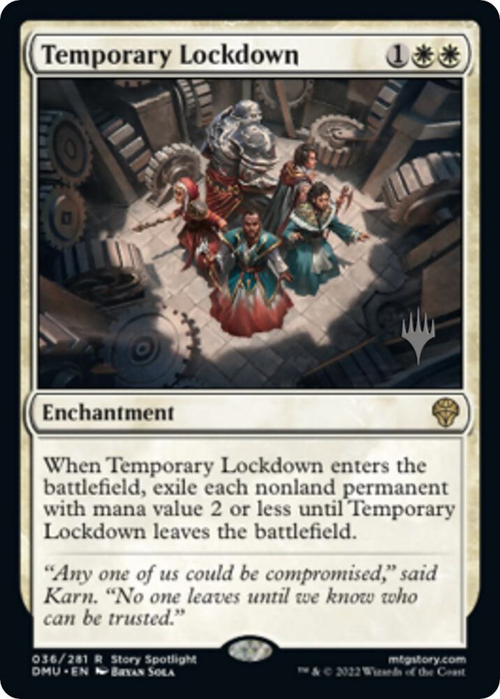 Temporary Lockdown 36 (Promo Pack: Dominaria United)  | Good Games Modbury