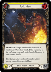 Pack Hunt (Yellow) [U-WTR024] (Welcome to Rathe Unlimited)  Unlimited Rainbow Foil | Good Games Modbury