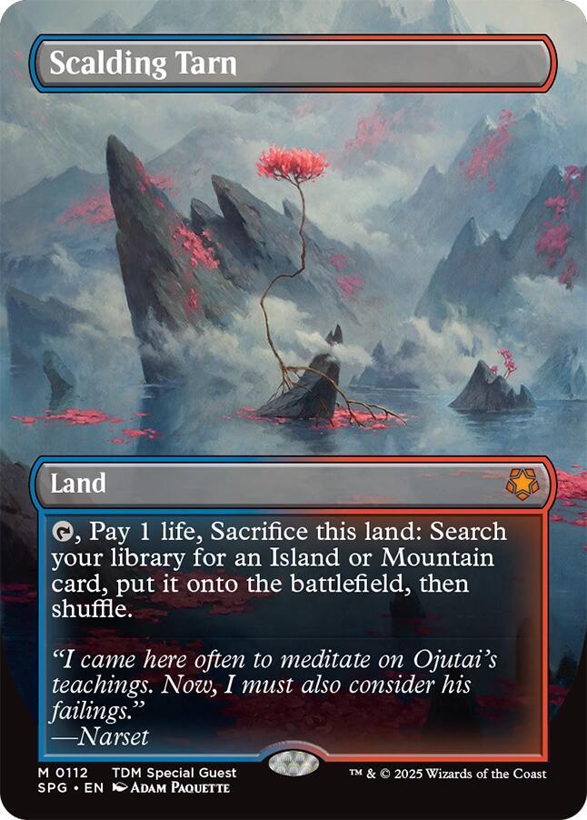 Scalding Tarn 112/0 (Special Guests)  - Borderless Foil | Good Games Modbury